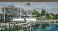 Desktop Screenshot of dawnhomes.com